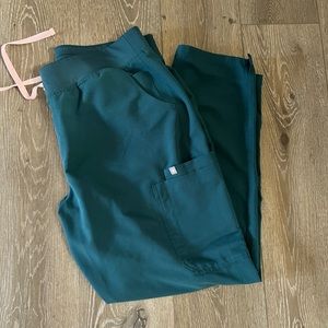 Figs Scrub Pants in Carribean Blue